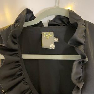 taylor women’s black dress size 4